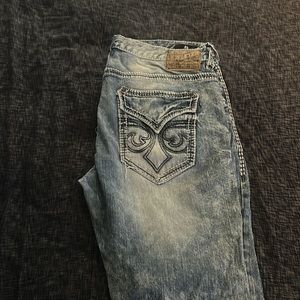 Affliction straight jeans